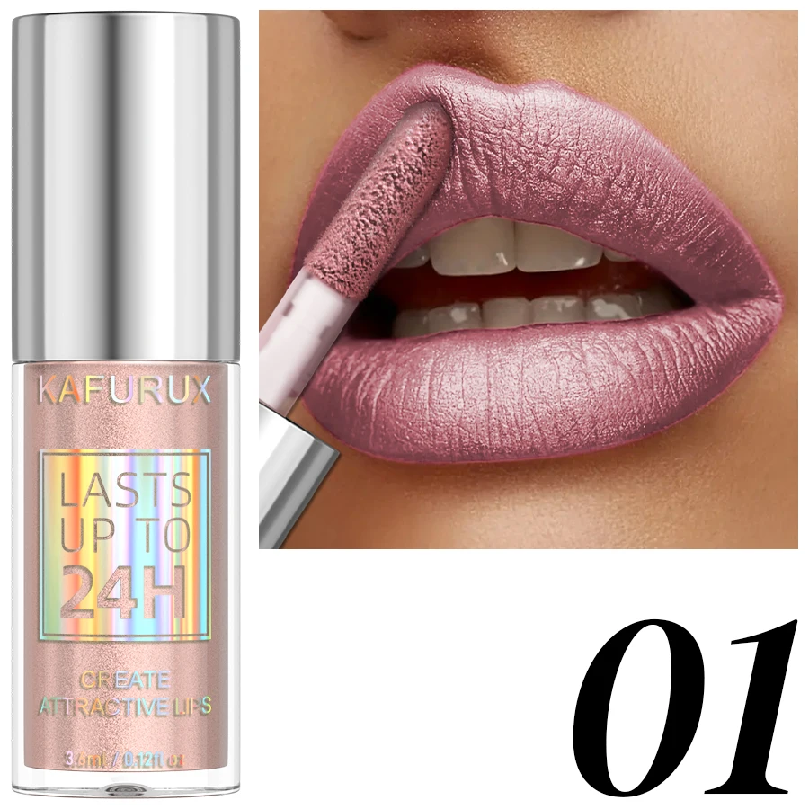 20-kleuren Glitter Lip Glazuur Waterdichte Diamant Shimmer Lipgloss Fonkelende Vloeibare Lipstick Langdurige Lip Make-Up voor Vrouwen gif