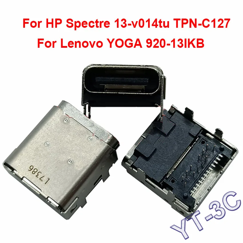 Imagem -02 - Usb tipo c Tipo-c dc Power Jack Porto Carregador Conector para Lenovo Yoga 92013ikb para hp Spectre 13-v014tu 550 Peças Novo