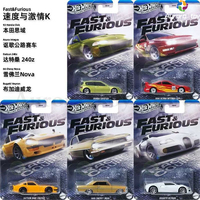 2025 Hot Wheels FAST & FURIOUS HNR88 Series Alloy Car Model 1/64 Honda Civic Nissan Simulation Cars Model Custom Birthday Gift