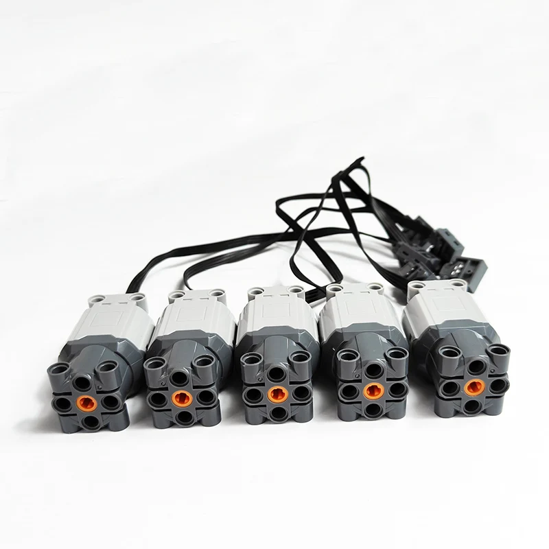 New Technical L Motor 88003 Building Blocks Bricks L-Motor Requires 88000 MOC Power Functions Set for Vehicle DIY Car Toys view 2