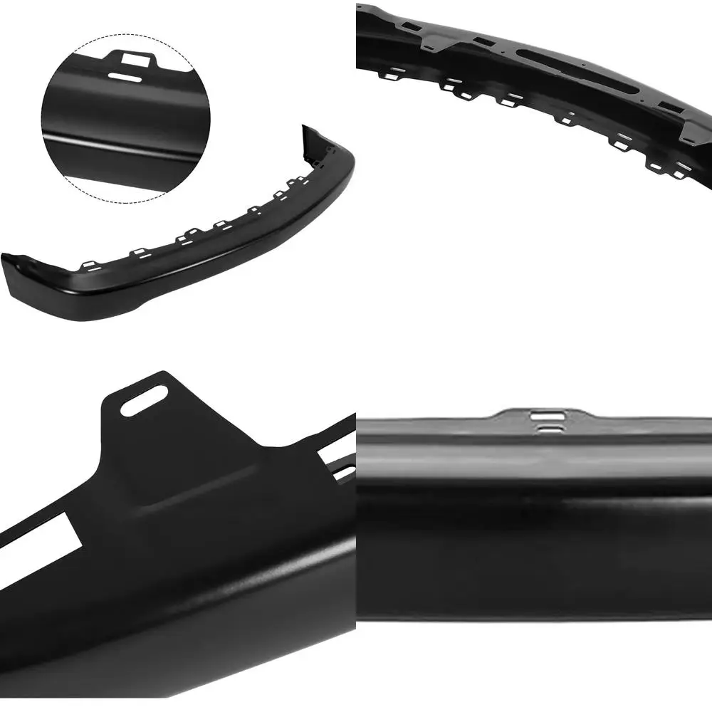 

Лицевая планка переднего бампера, совместимая с Chevrolet S10 1998-2004 гг., 1998-2005, блейзер, замена для GM1002367 15007660, стальной черный, без Mo