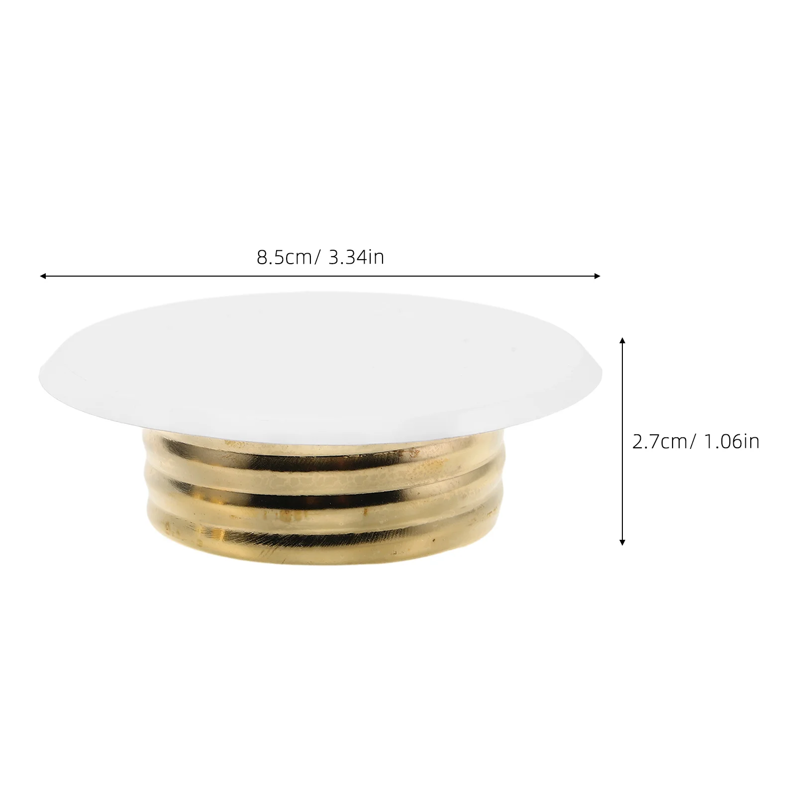 رأس رشاش حريق مخفي 68 مم، نظام حماية أوتوماتيكي مثبت على السقف الأبيض، حساسية عالية للاستخدام الداخلي #4