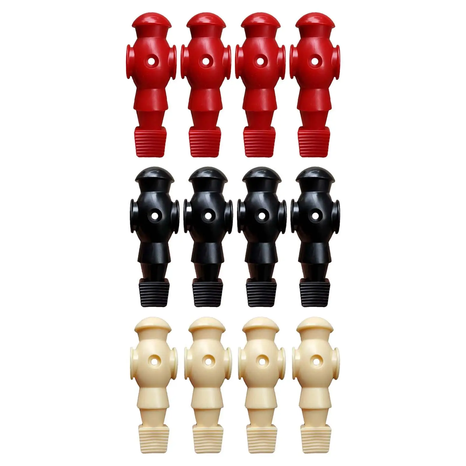 4 Pieces Foosball Man Replacement Sculpture for 5/8