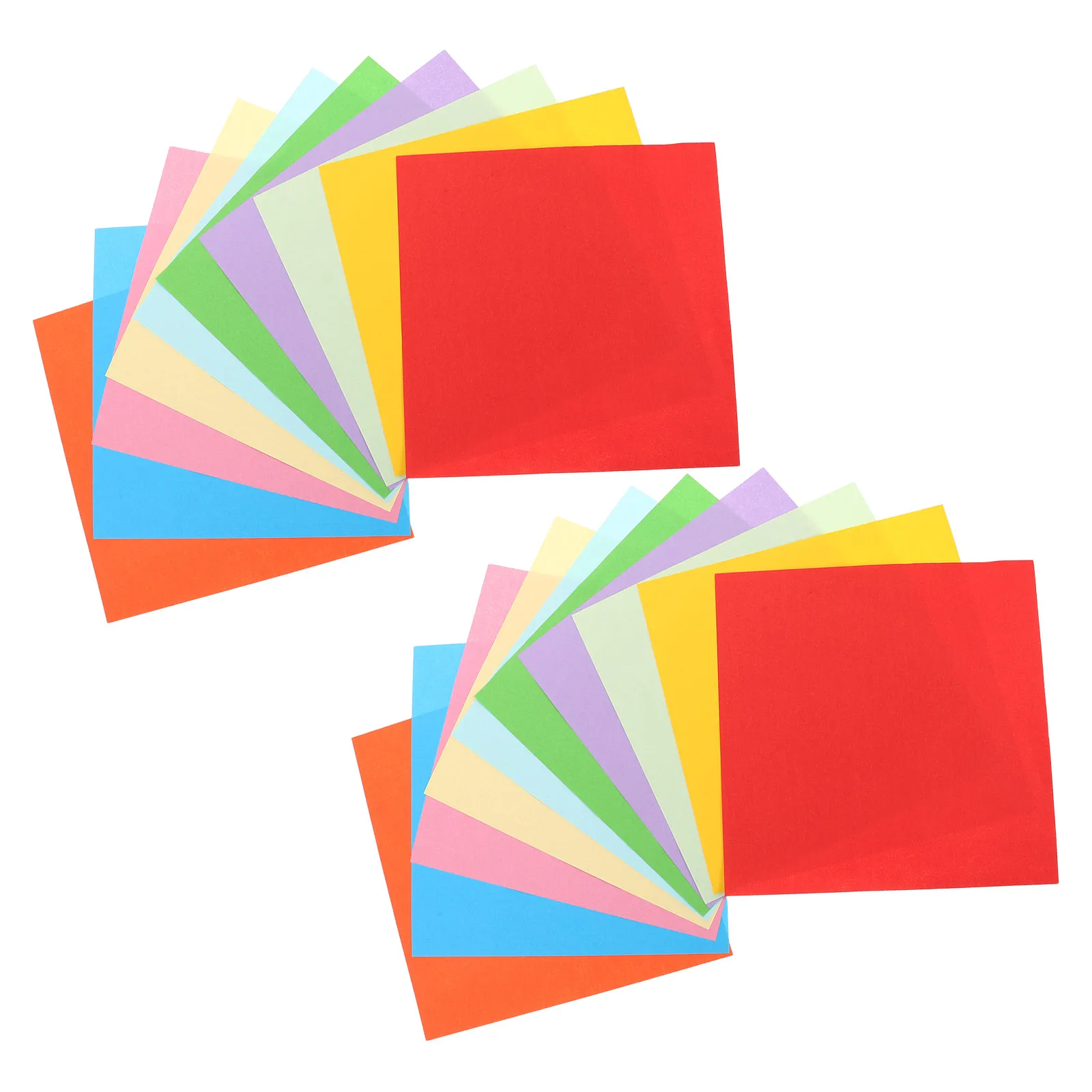 

100pcs Origami Paper 20x20cm Colored Square Folding Creative DIY Kids Activities Decorative Card Stock Holiday Wrapping Craft