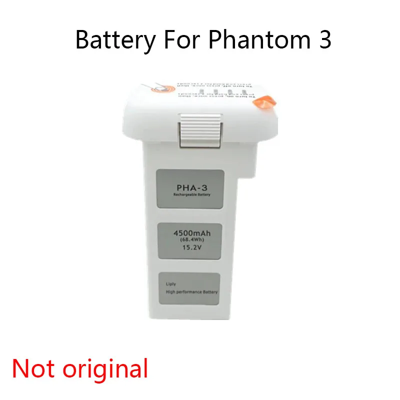 4500mAh Phantom 3 Battery High capacity flight time 24 minutes for Phantom 3 series replacement battery drone accessories