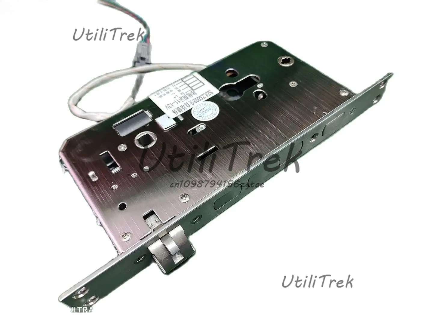 

Full Automatic 12V Latch Automatic Retraction Special Electronic Lock Body Motor Electric Control Lock for Access Control
