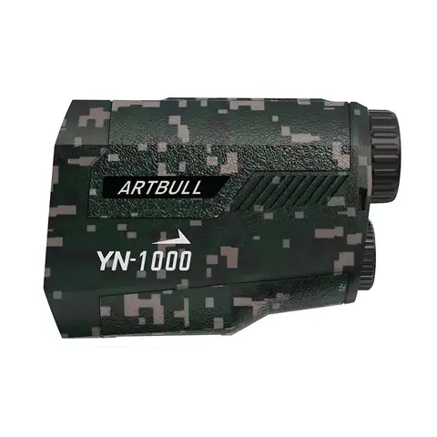ARTBULL 골프 레이저 거리 측정기 1000m 650m 망원경 플래그 잠금 슬로프 핀 거리 측정기 야외 사냥 단안