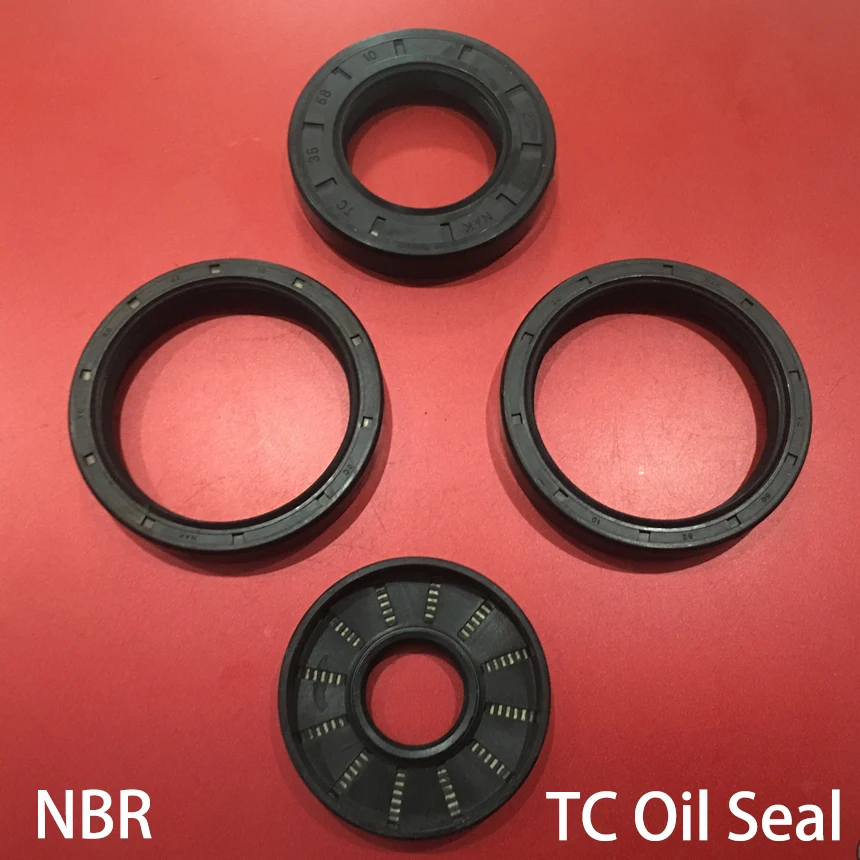 50*69*8 50x69x8 50*70*7/8/9/10/12 50x70x7/8/9/10/12 Nitrile Rubber NBR Two Lip Spring TC Gasket Radial Shaft Skeleton Oil Seal