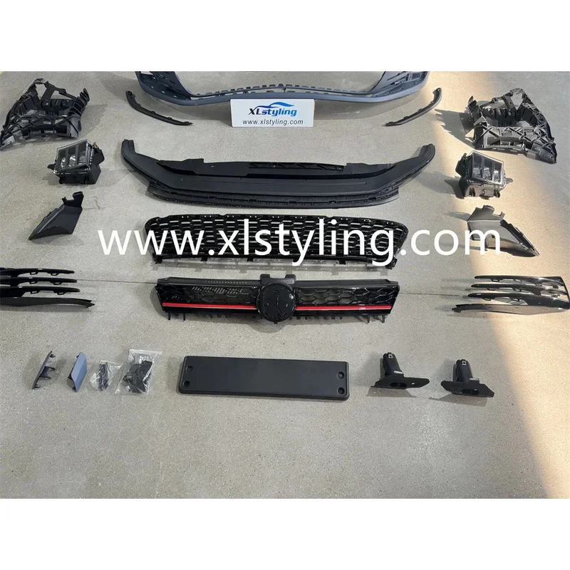 

Factory hot salesFactory Made Car Auto Body Kit Car Body Kits GTI Front Bumper for 7 2018 2019