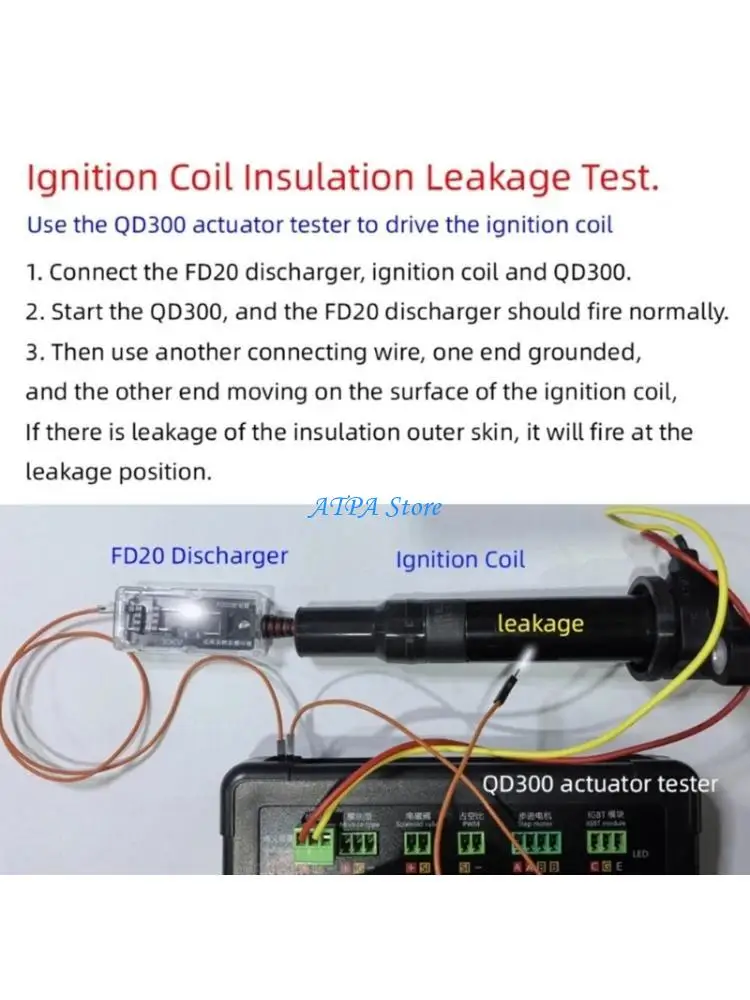 U13C Innovative Ignition System Analysis Tool For Professional Mechanic And Enthusiasts Ensuring Safety And Reliability