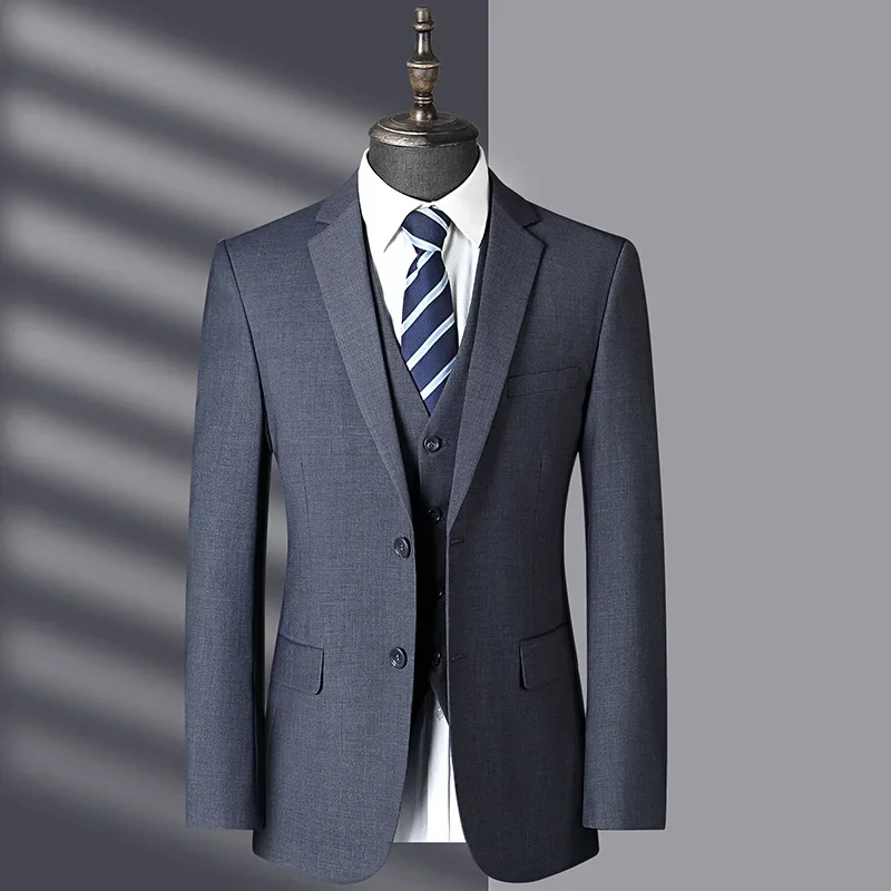 Traje ajustado Formal para hombre, traje personalizado para novio, boda, negocios, novedad, 104