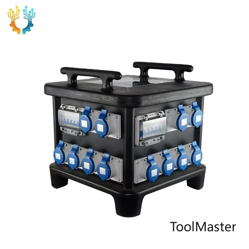 

【2026】IP67 Portable Waterproof 400V 63A PE Power Equipment Junction Box Switch Cabinet Power Distribution Box Industrial Use