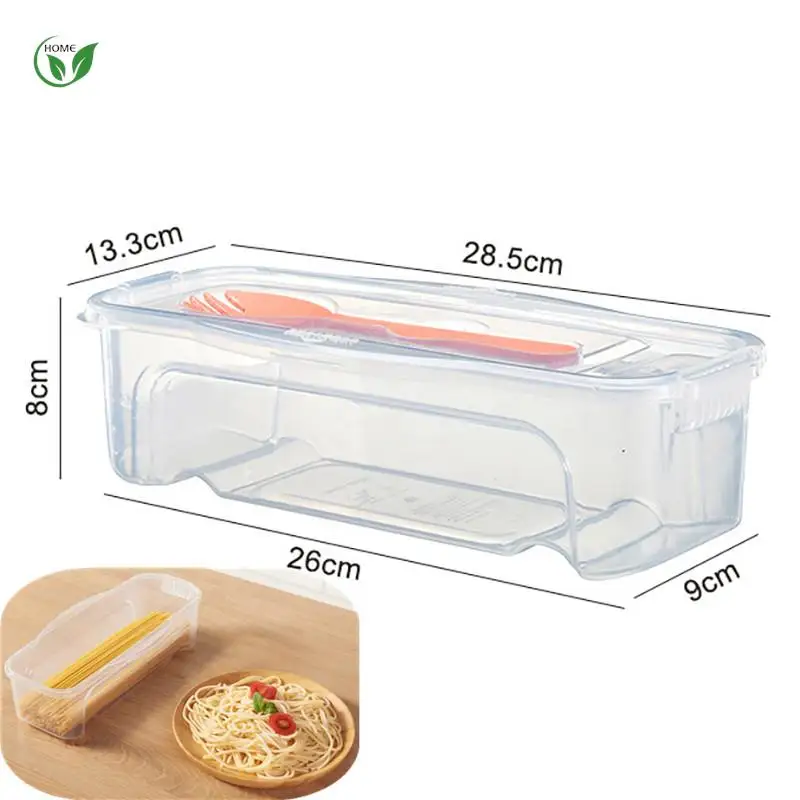 Olla de Pasta para microondas con colador, vaporizador de Pasta resistente al calor con tapa, caja de cocina para fideos finos, accesorios de cocina, 1 unidad