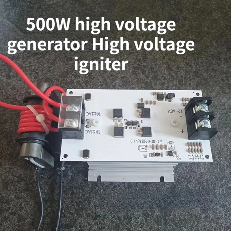 B04C-AC Output High Voltage Power Supply 500W High Power Drive DC Input Strong Arc Industrial Driver Module