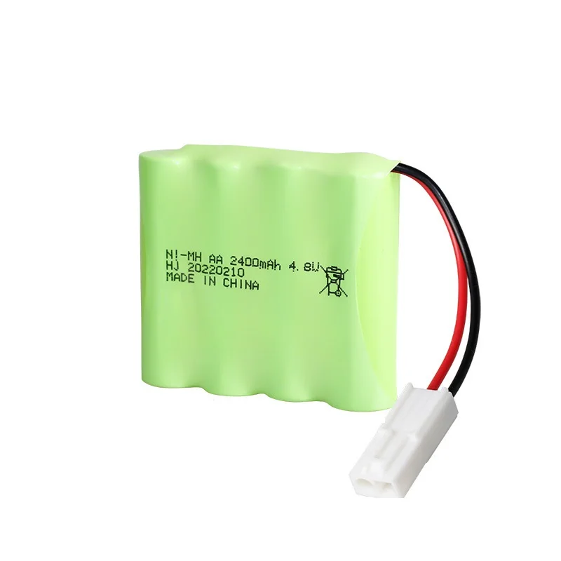 4.8v2400mah NiMH Battery For Rc toys Cars Tanks Robots Guns Ni-MH 4.8v 2400mAh Rechargeable Battery Pack 1pcs For Rc Boat