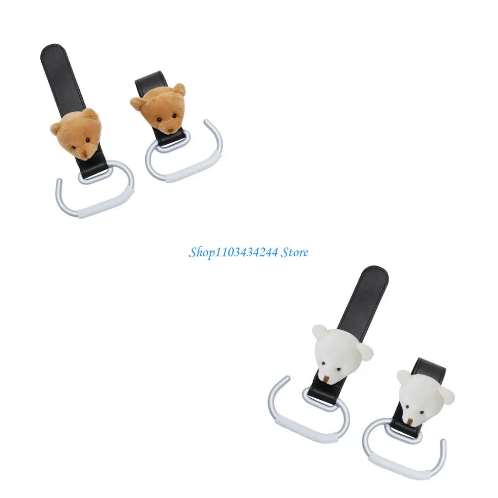 

Насадки для коляски Алюминиевые насадки для коляски Крючок для сумки для покупок на коляску для подгузников и продуктов для