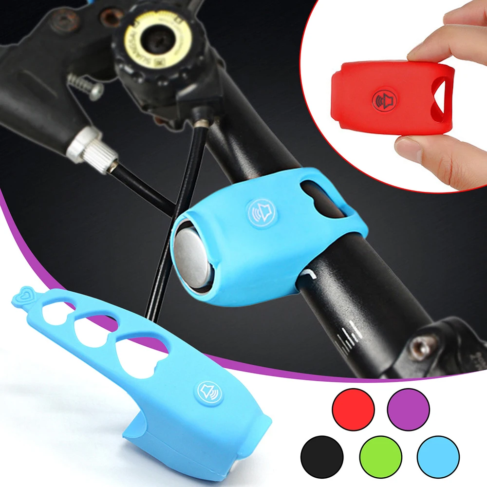 Mini Electric 110db Bike Bell Horn Ring Portable Cycling Bike Bells Electric Horn Waterproof Mini Cycling Handlebar Bell