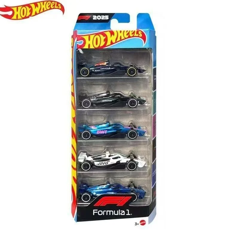 Набор-из-5-литых-моделей-гоночных-болидов-hot-wheels-f1-red-bull-mercedes-haas-williams-alpine-jln11-серия-2026-года-игрушечные-машинки