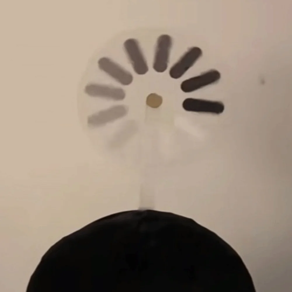 

Funny Brain Loading Headband Cute Moving Creative Downtime Hair Clip Headdress Headwear Rotating Duckbill Clip Unisex