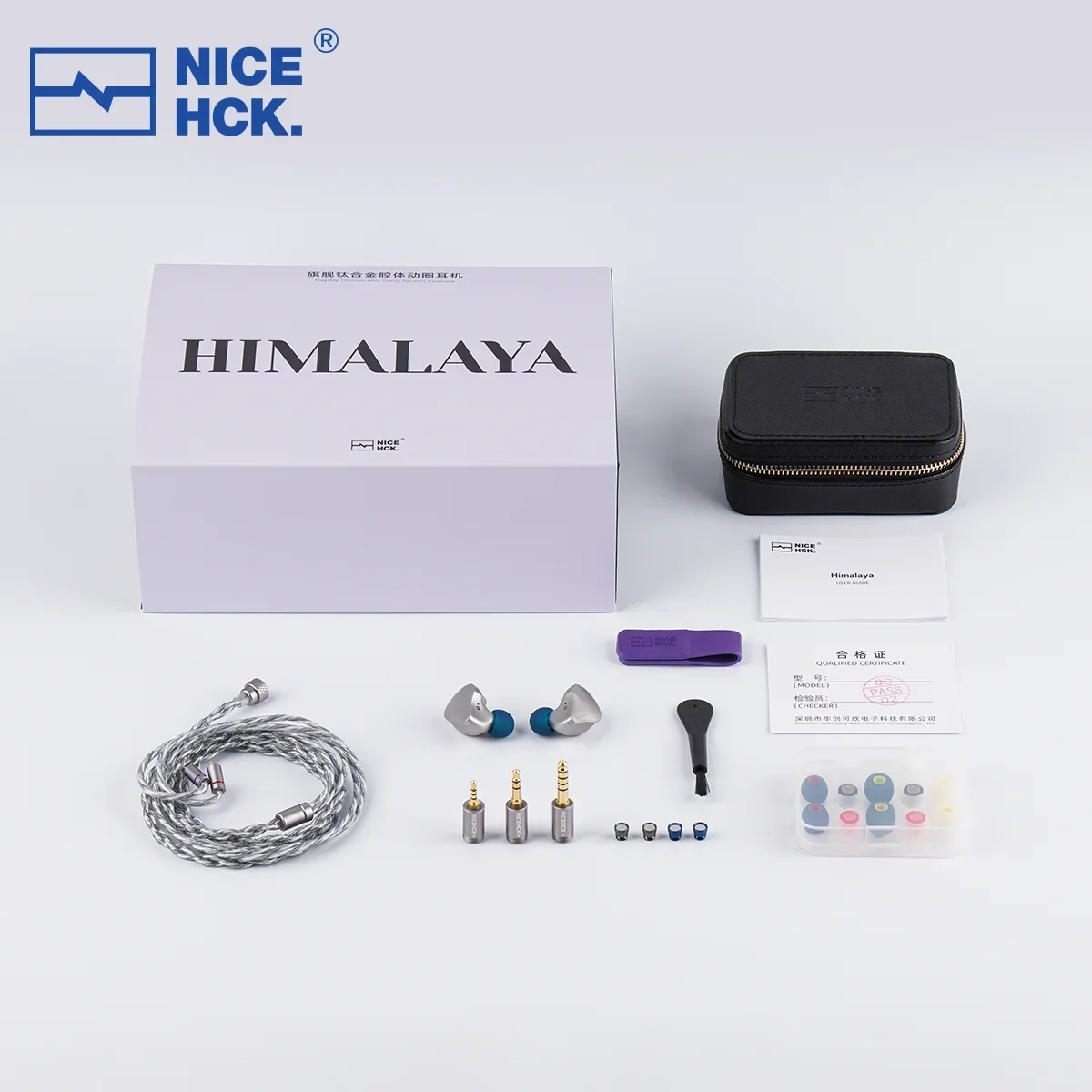 Imagem -05 - Nicehck Himalaya-monitor Magnético Interno Duplo Camada Dupla Cnc Dinâmico Plugue em com Fio Hifi Iem com Escala de Dragão Unidades de 60 10 mm