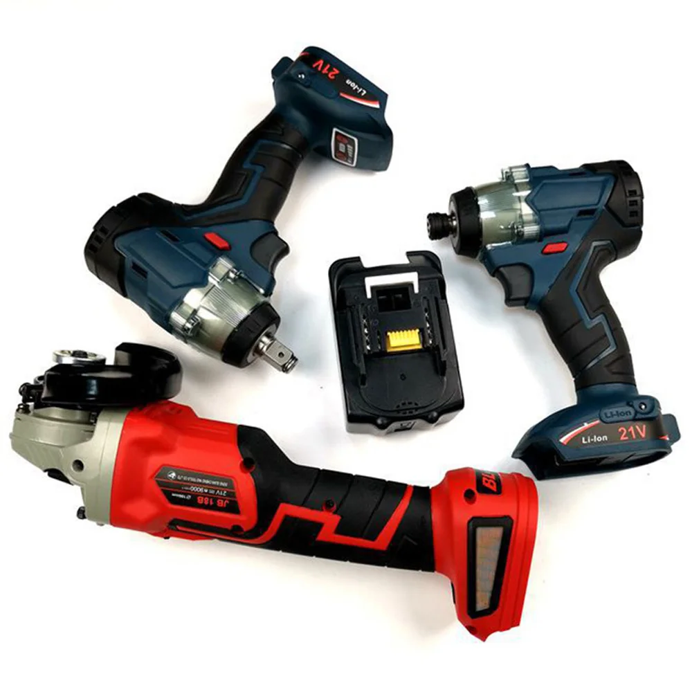 

Impact Driver Cordless Impact Wrench Angle Grinder Brushless Motor Drill Driver Can Use for Makita BL1830 BL1860 Li-ion Battery