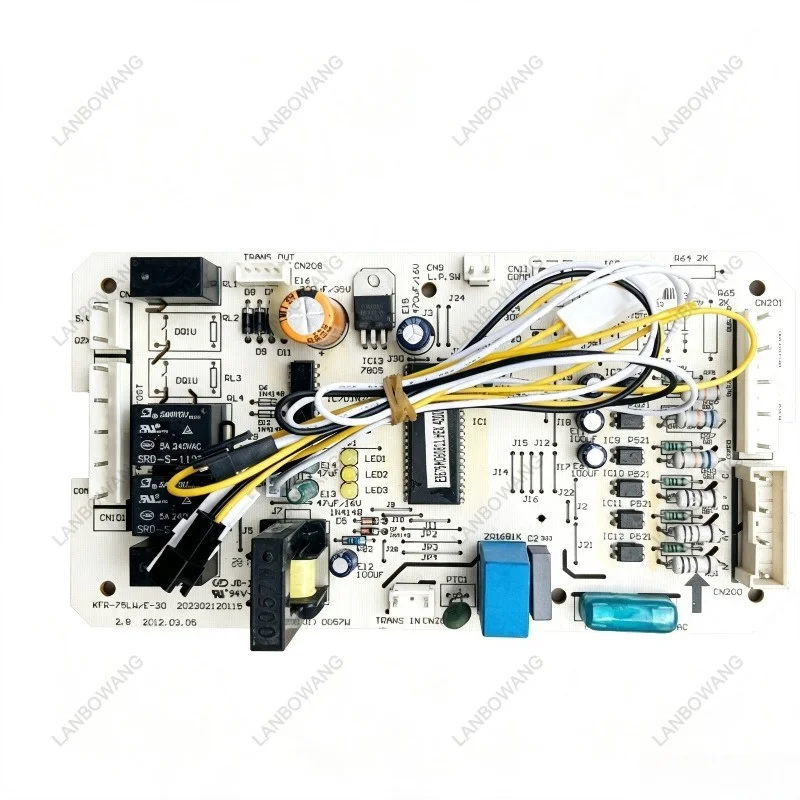 New Air Conditioner Control Board For KFR-120W/S-520T2 KFR-75LW/E-30 Replacement Circuit Board Good Working Condition