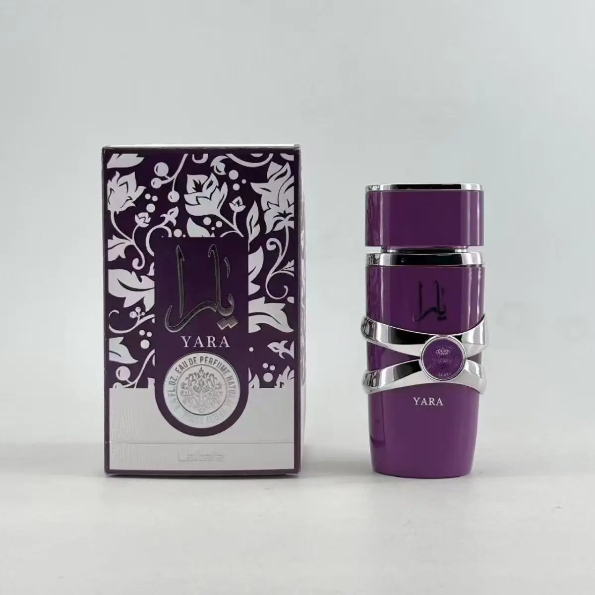 น้ำหอม Lattafa Yara Purple สำหรับผู้หญิง แบบสเปรย์ ขนาด 3.4 ออนซ์ (100 มล.)