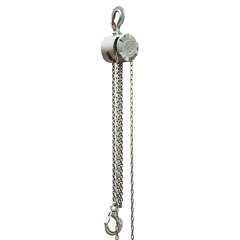 Portable roof ladder Suspension platform Concrete mini lift 250kg 1 ton chain lift