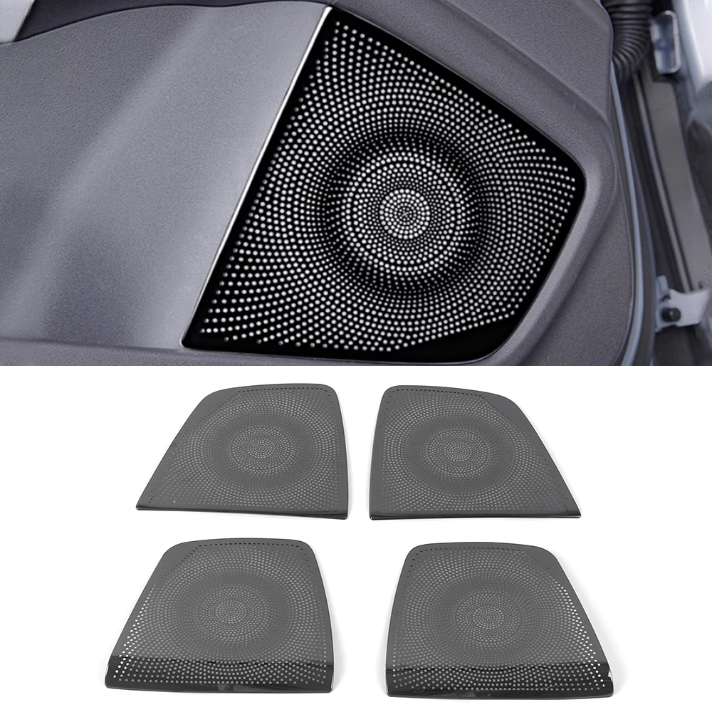 

For BYD Seal EV 2022 2023 2024 2025 Car Door Audio Speaker Cover Loudspeaker Pad Trim Frame Sticker Stainless Steel Accessories