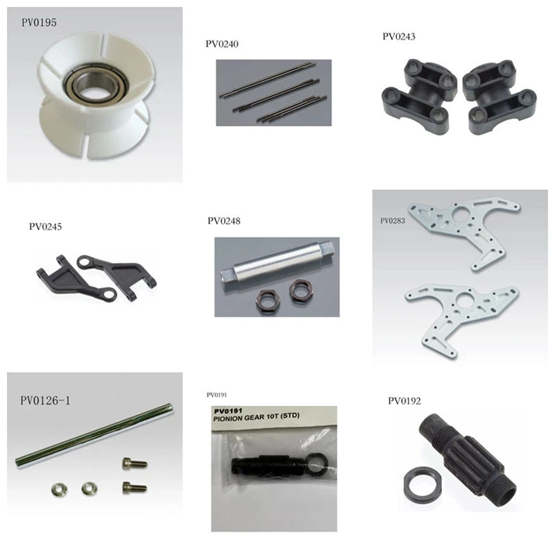 PV0126-1 PV0191 PV0192 PV0195 PV0240 PV0243 PV0245 PV0248 PV0283 for Thunder Tiger parts