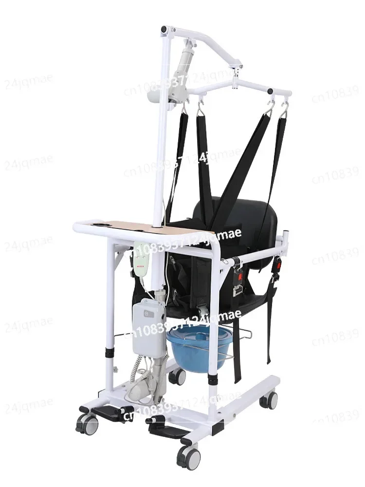 Elderly Rehabilitation Learning Steps, Electric Transfer Machine for Caregivers of Disabled and Paralyzed Patients