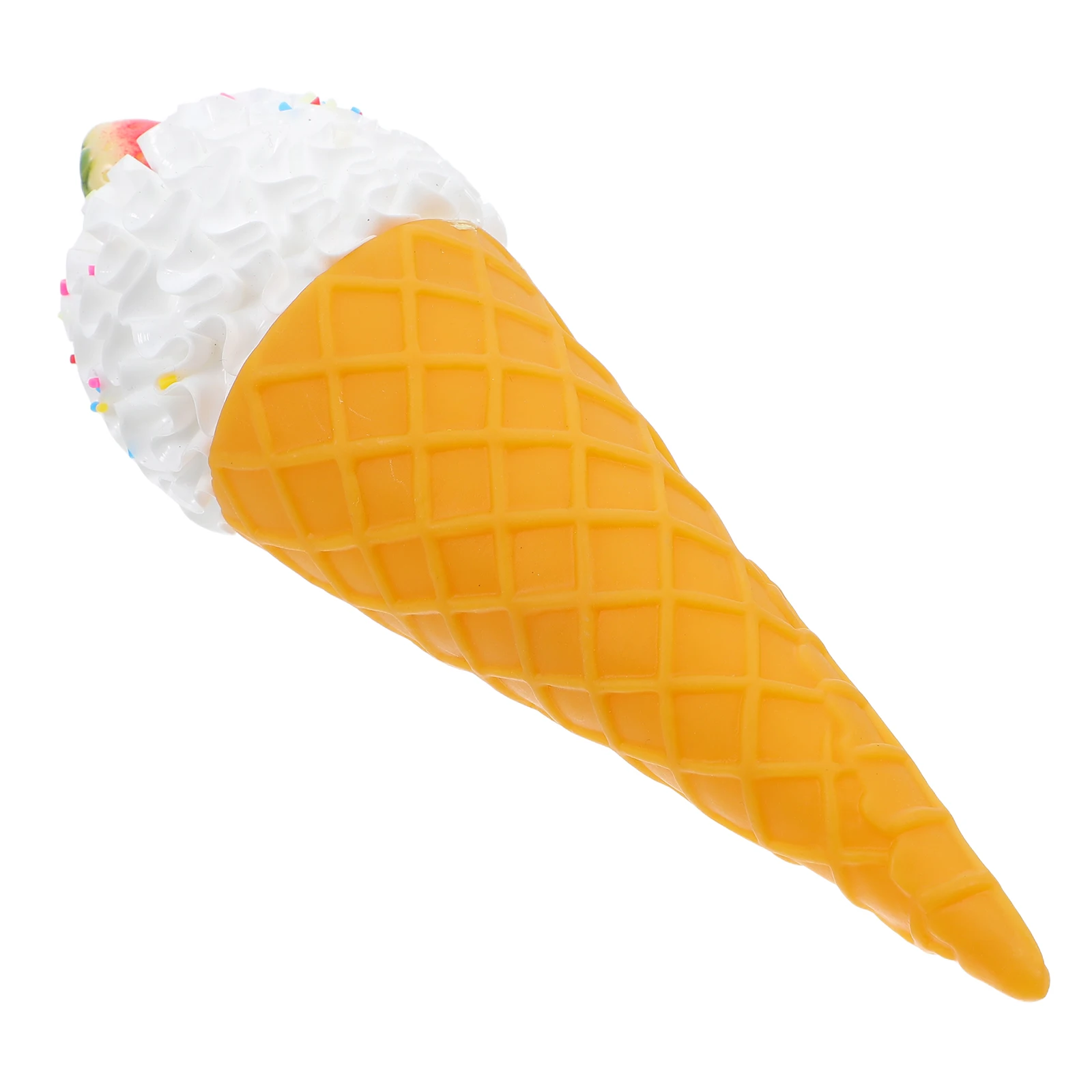 

Display Items Simulated Ice Cream Cone Realistic Fake Pvc Simulation Food Pretend