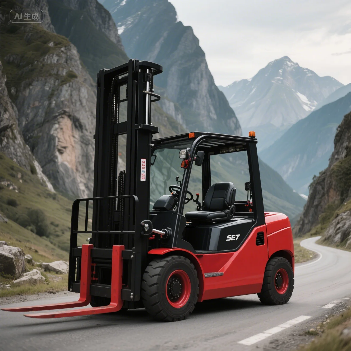 

Customized High Lift CE Certified Hydraulic Forklift Price LPG Electric Forklift Motor Factory New Used Condition