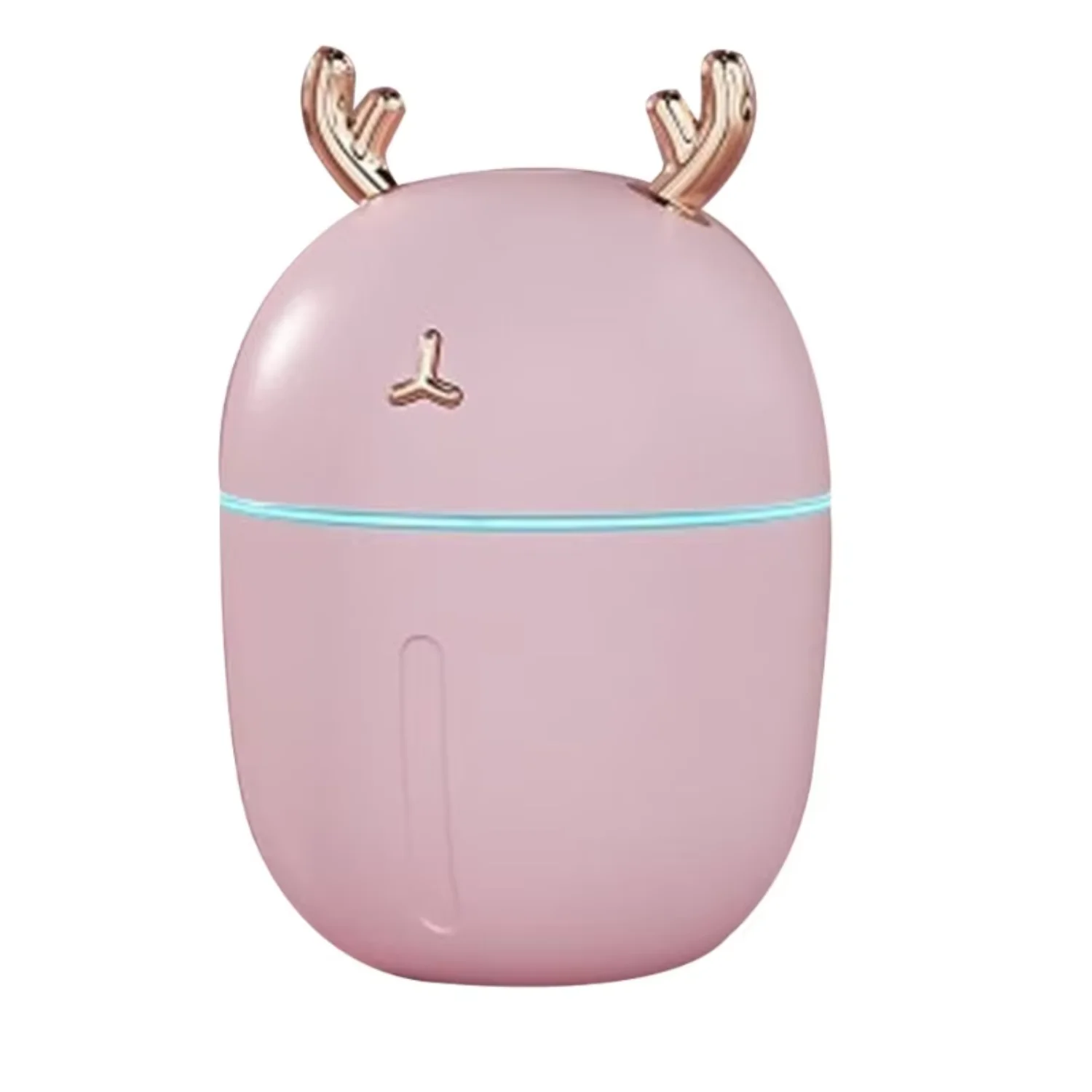 ポータブル 300 ミリリットルナノスプレー用ミニ加湿器かわいい枝角新しいワット静かな USB エアライナー