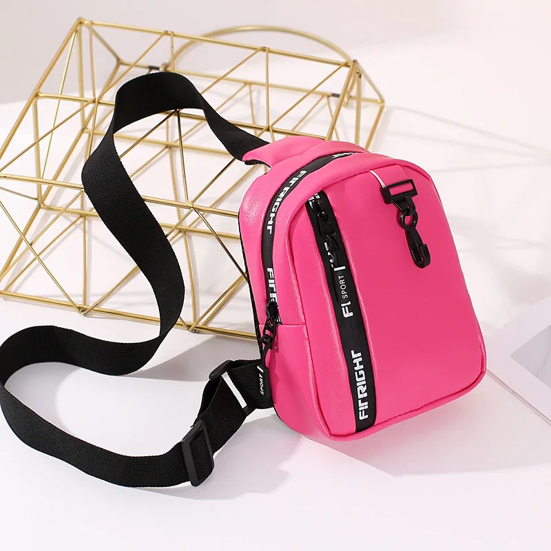 Bags For Women Fashion Ladies Chest Pack Female Sling Bag Crossbody Purse PU Leather Shoulder Chest Bag Travel Messenger Pack