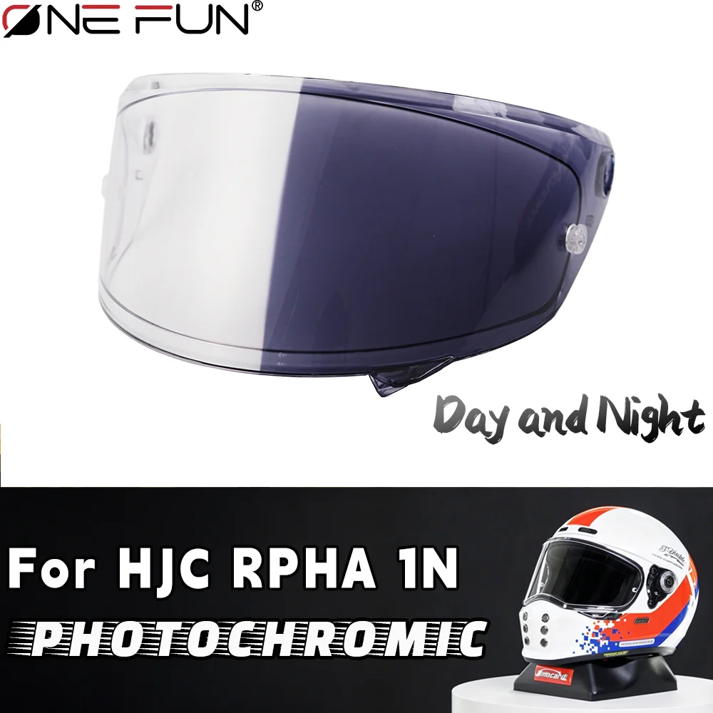 

Фотохромный визор RPHA11 для шлемов HJC RPHA 11/70 PRO, RPHA70 ST, HJ-26. Защитный экран для шлема, визор для дневного и ночного использования, солнцезащитный визор.