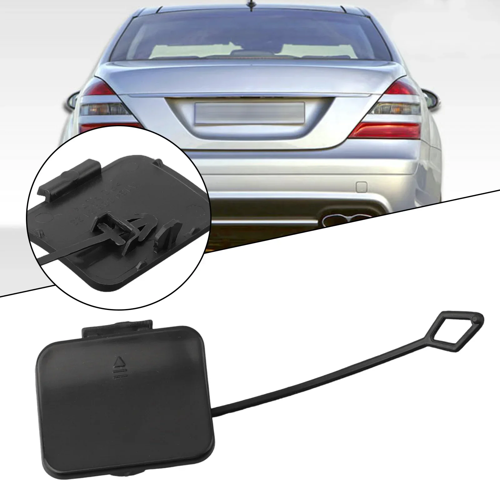 1648852123 Rear Bumper Tow Hook Cover Cap For Mercedes W164 ML350 Rear Bumper Tow Hook Cover Cap Accessories