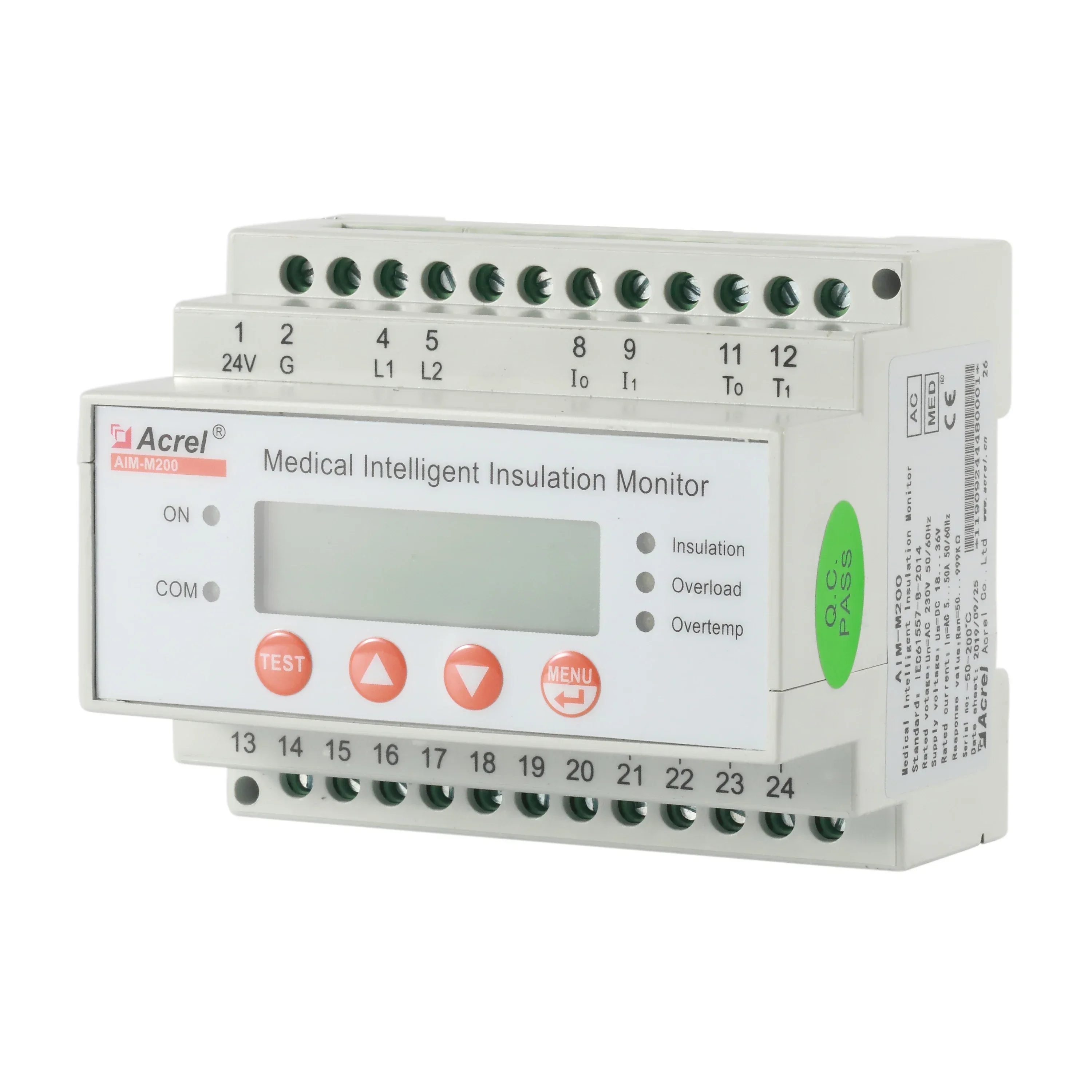 Medical Intelligent Insulation Detector Monitoring Meter AIM-M200 Hospital IT System Insulation Monitoring Devices  Insulation