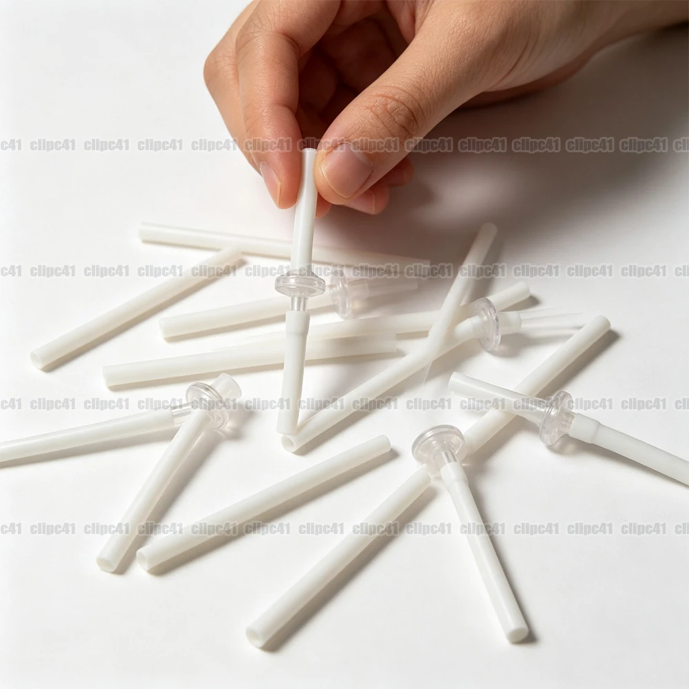 5-100Pcs 12cm Replacement Connect Tube for Fractional RF Microneedle Cartridge Machine - Anti-Aging Skin Care Beauty Tool