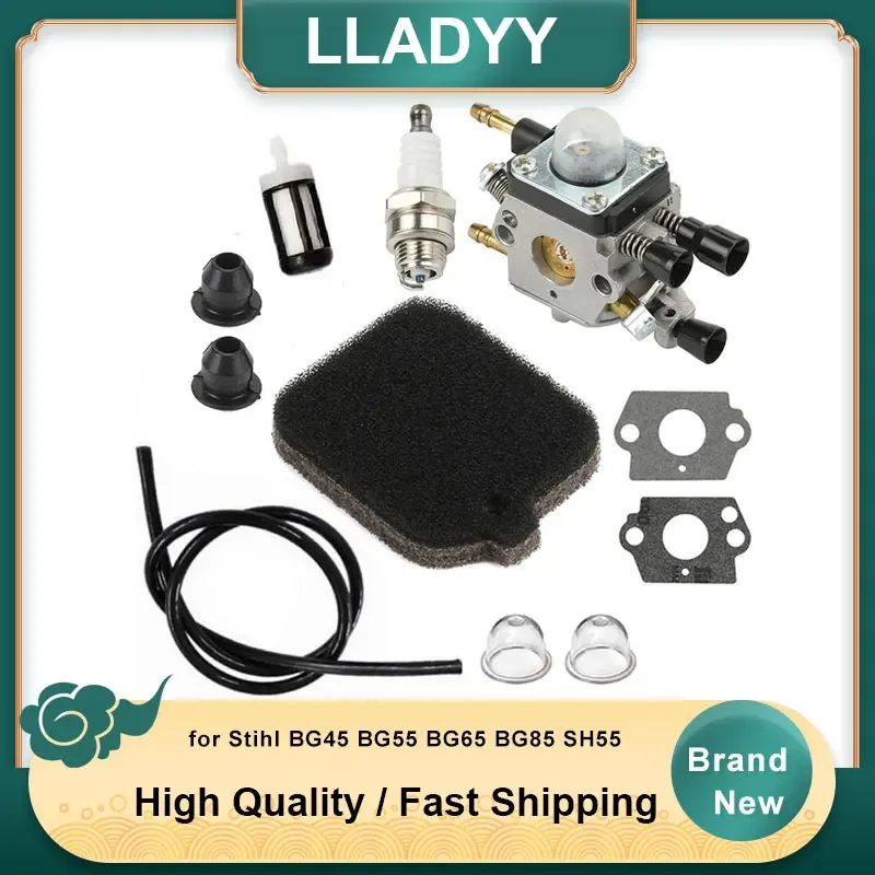 

Durable Carburetor Kit for Stihl BG45 BG55 BG65 BG85 SH55 Blower Zama C1Q-S68G