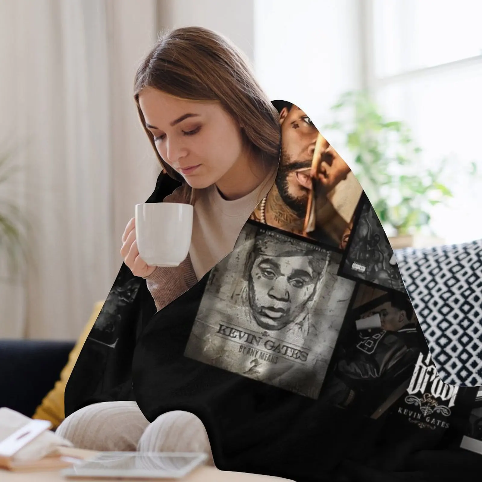 كيفن فينتاج - بطانية كيفن تور الحرارية للسفر لفصل الشتاء أغطية السرير بطانيات لبطانيات السرير #3