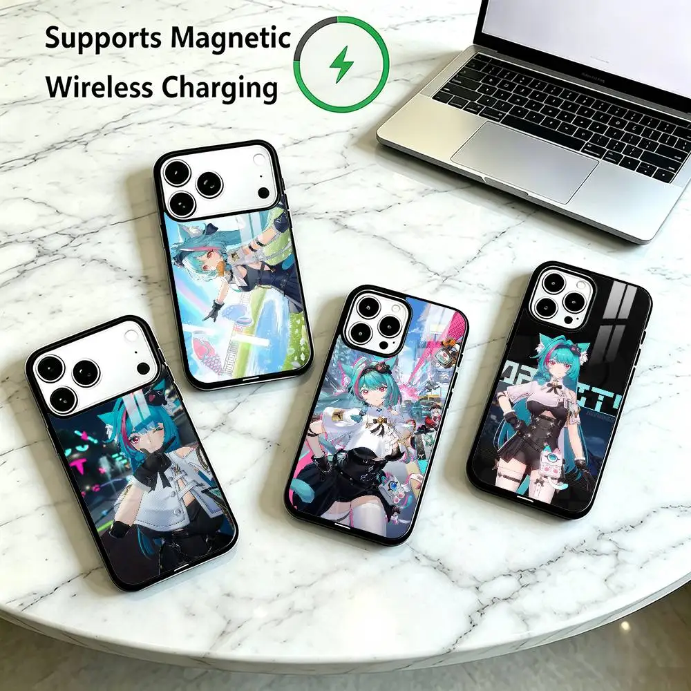 NTE Neverness to Everness  Phone Case For iPhone18 17,16,15,14,13,12,11 Plus,Pro Allows magnetic wireless charging