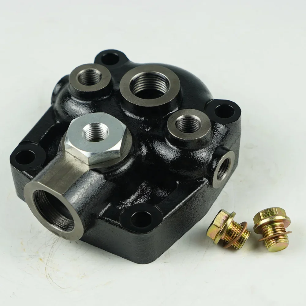 Top Quality HCKSFS Trucks Air Brake Compressor Parts Cylinder Head for Isu-zu Bus 6HE1 Engine