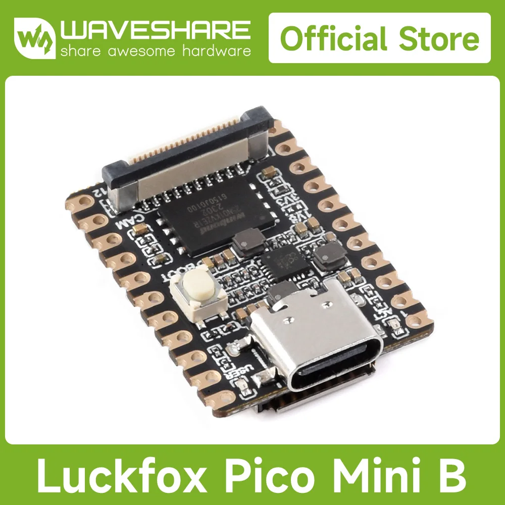 【Authorized Agency】Luckfox Pico Mini RV1103 Linux Micro Development Board, Integrates ARM Cortex-A7/RISC-V MCU/NPU/ISP