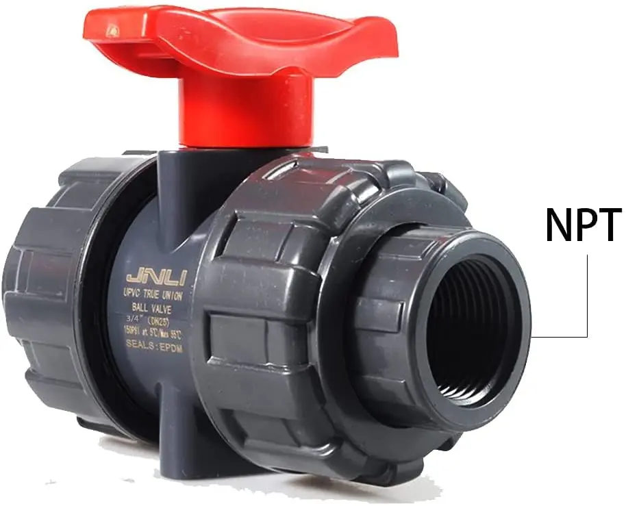 Double acting ball valve American standard socket 1/2