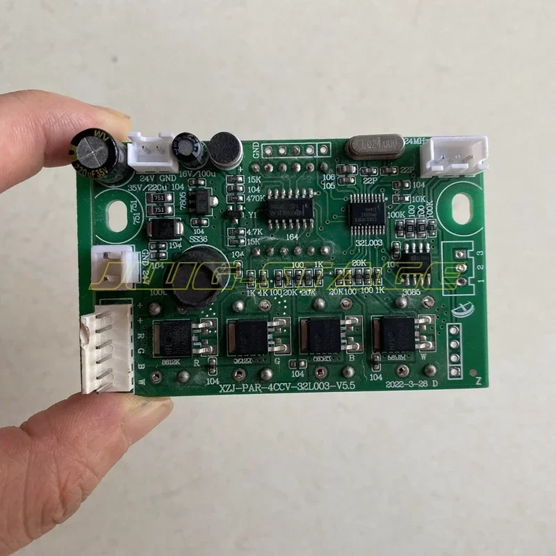 RGBW 4in1 LED PAR Light with DMX Control Main Display Board Motherboard for Stage Lighting