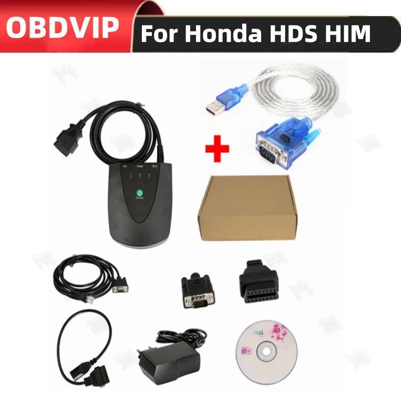 

Подходит для Honda HDS HIM V3.103.066 с двухплатным чипом RS232, автомобильный диагностический инструмент