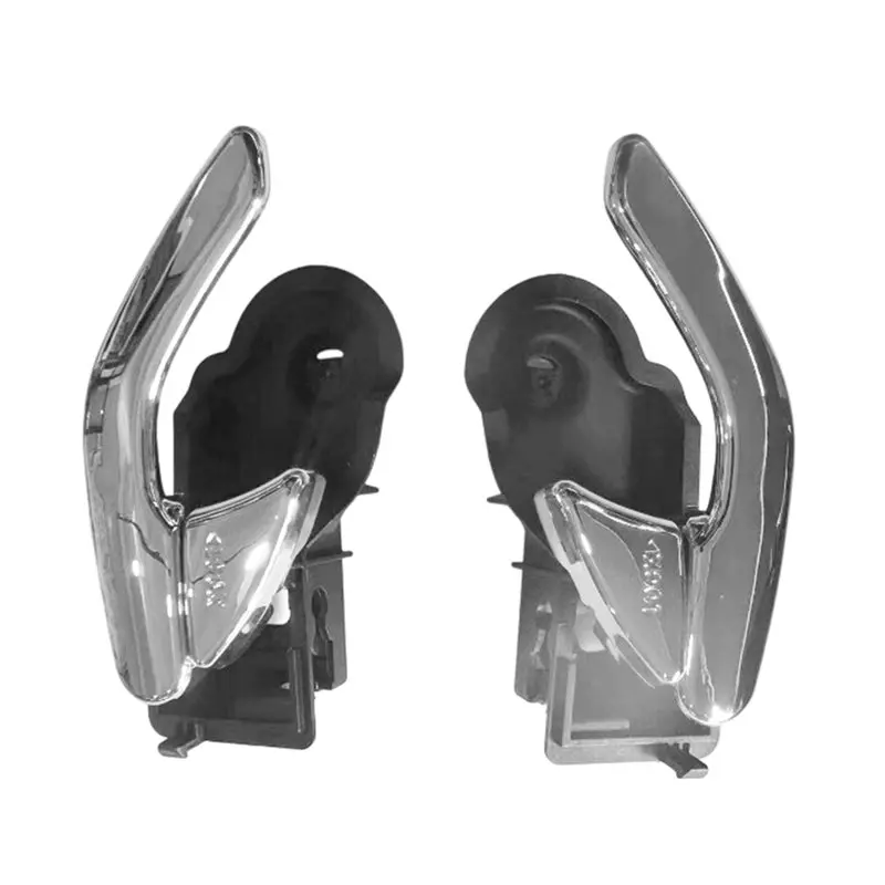 A33K-1Pair Car Door Interior Handle Chrome 1L8Z7822601AAA 1L8Z7822600AAA For Ford Escape 2001-2007 Inner Door Handle Pull