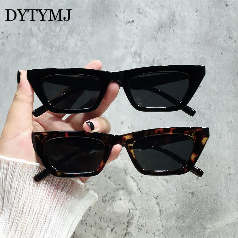 DYTYMJ جديد عين القط النظارات الشمسية النساء موضة مرآة النظارات الشمسية للنساء الفاخرة Gafas De Sol Mujer 2022 ريترو Cateye ظلال النساء