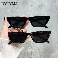 DYTYMJ-Óculos Retro Cat Eye para Mulheres, Mirror Shades, Óculos de Luxo, Moda, Novo, 2022